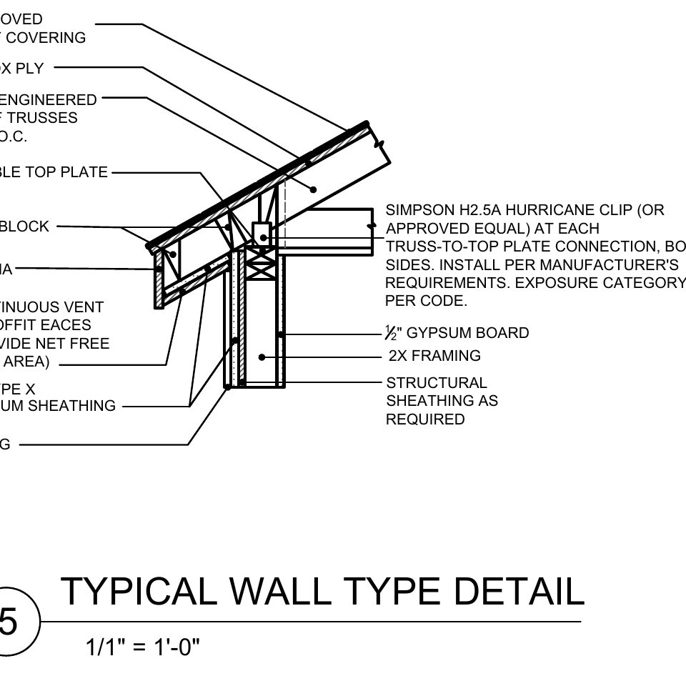 Detached Garage — Residential · permit drawings drawing / rendering, Falmouth, MA